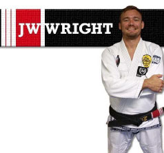 Image of JW Wright, Gracie Humaita black belt under Royler Gracie and David Adiv.